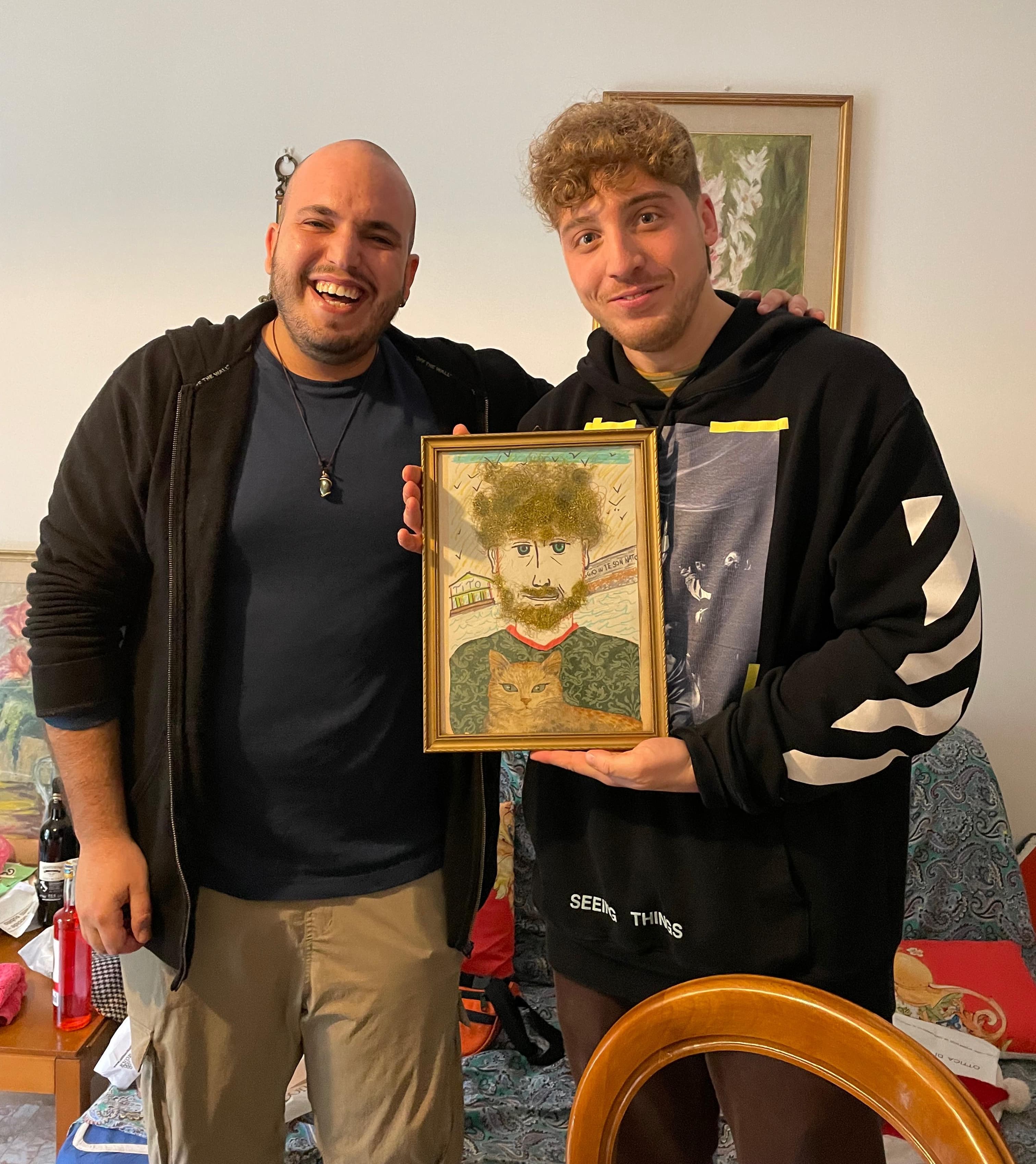 Opera 1: Self Portrait in Capelli Pubici